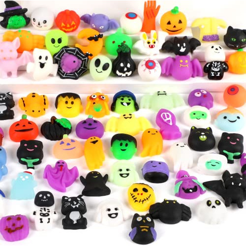 120 Piezas De Mini Squishies Kawaii De Halloween, Jugue...