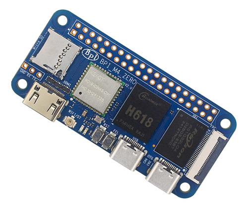 Para Placa Base Banana Pi Bpi-m4 Zero Allwinner H618 Linux P
