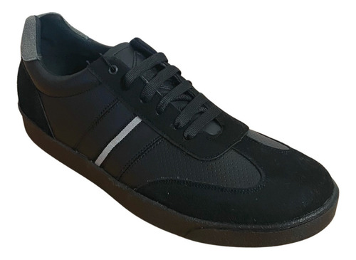 Tenis Casual Hombre Negro Alfie - Manolo 4410