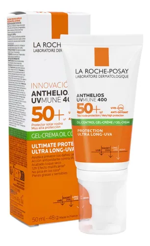 Protector Solar Anthelios Gel Creme Oil Control Spf50 50ml