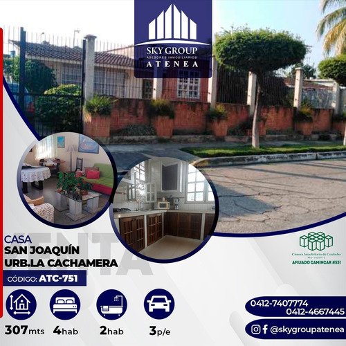 Casa En San Joaquín, Urb. La Cachamera, Tg