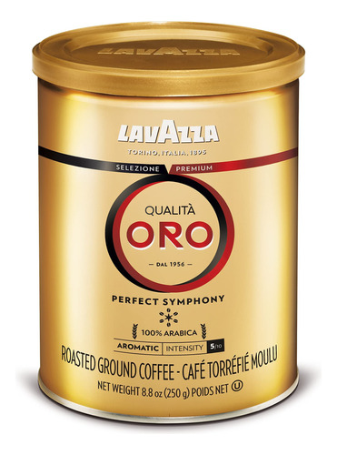 Lavazza Qualita Oro Mezcla De Cafe Molido, Tostado Medio, La