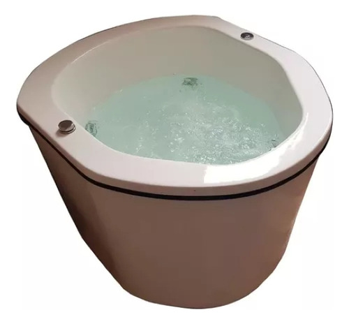 Ofurô Com Banco Imersão 90x80x68 Branco