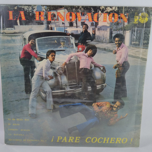Lp  Orquesta  La Renovacion - Pare Cochero Venezuela 1975