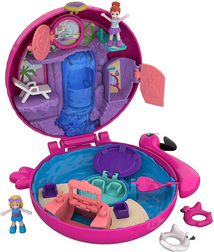 Muñeca Polly Pocket Pocket World Flamingo Floatie