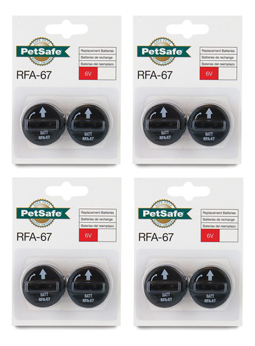 8 Pack Petsafe Bateria Rfa67d11 Rfa67 8 X 6v Baterias Para P