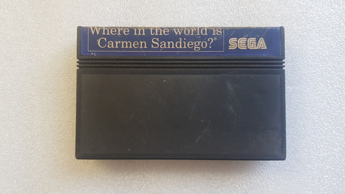 Master System - Where In The World Is Carmen San Diego?