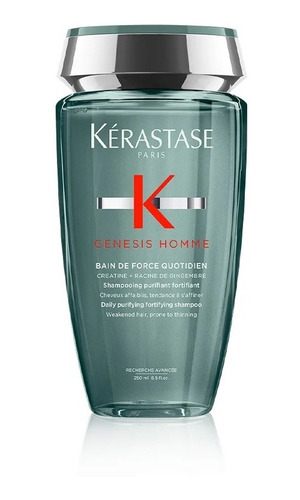 Shampoo De Force Quotidien Kerastase Genesis Hombre 250ml 