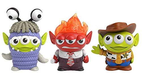 Pixar Alien Remix Angry, Boo Y Woody Paquete De 3 Figuras De