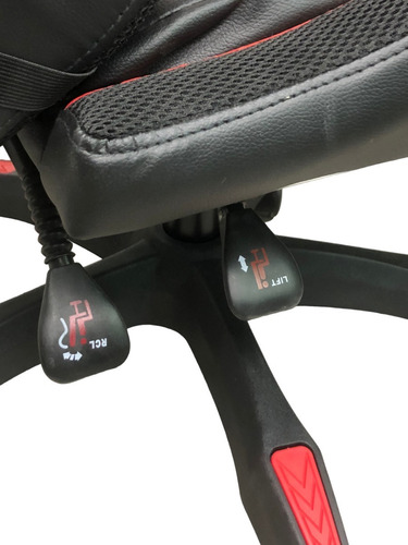 Imagen 8 de 9 de Silla Gamer Reclinable Giratoria Ergonómica Rgb Descansapies