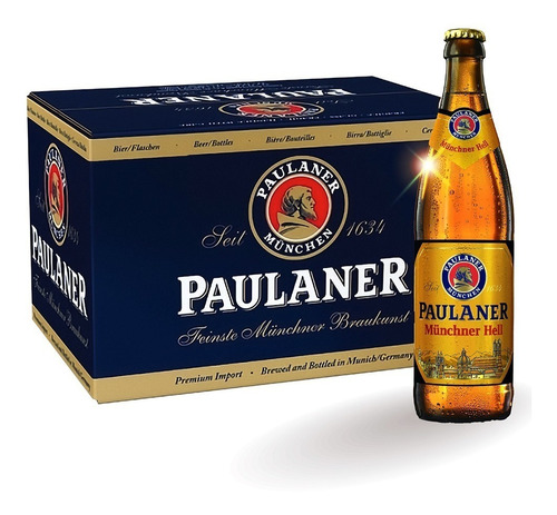 Caja Cerveza Paulaner Münchner Hell 500ml