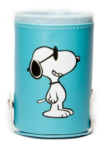 Imagen 3 de 6 de Cubilete Snoopy Con Portadados. 5 Dados Grabados