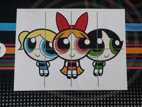 Poster Grande De Chicas Superpoderosas