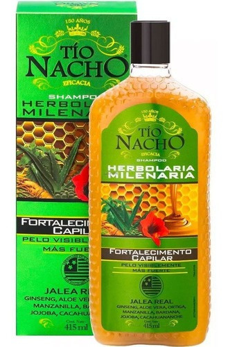 Tio Nacho Shampoo Anti Caida Herbolaria Milenaria X415ml