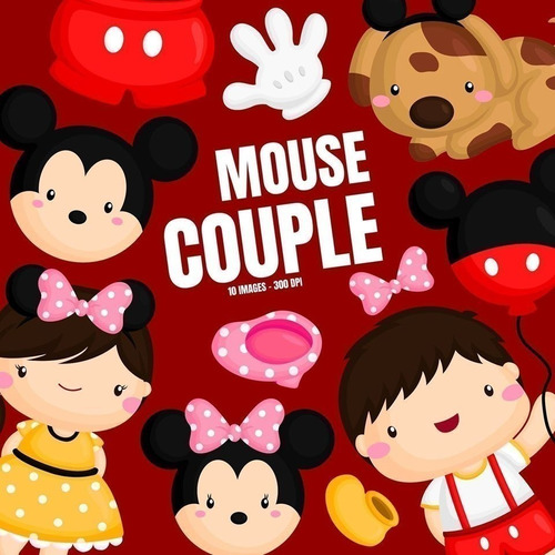 Cliparts Imagenes Png Minnie Y Mickey Mouse D32