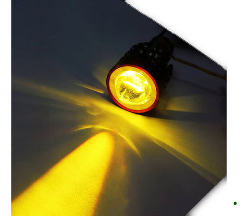 Imagen 4 de 4 de Bombillo Faro Led Ab12 Tipo Ba Gn125 En125 Hj150 Owen15 Moto