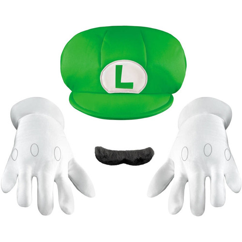 Kit Luigi Para Niño Accesorio Halloween