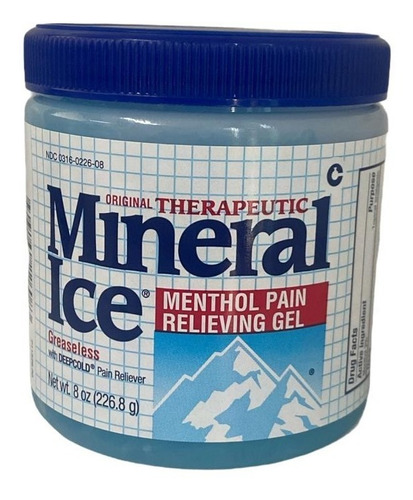 Crema Gel Frio Mineral Ice Novartis Dolor Esguince Artritis 