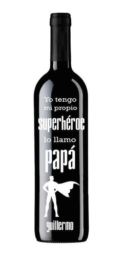 Vino Personalizado Bajo Relieve - mL a $128000