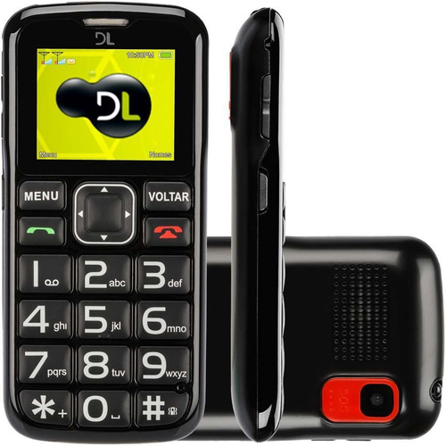 Celular Yc-110 Dl Dual Chip Botão De Emergência Nacional