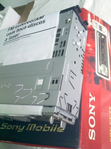 Radio Toca Disco Cd Cdx-6577 Sony Mobile Laser Novo Época 1997, Utilizado Na Linha Antiga Vw, Fiat, Ford E Gm De 97 A 02