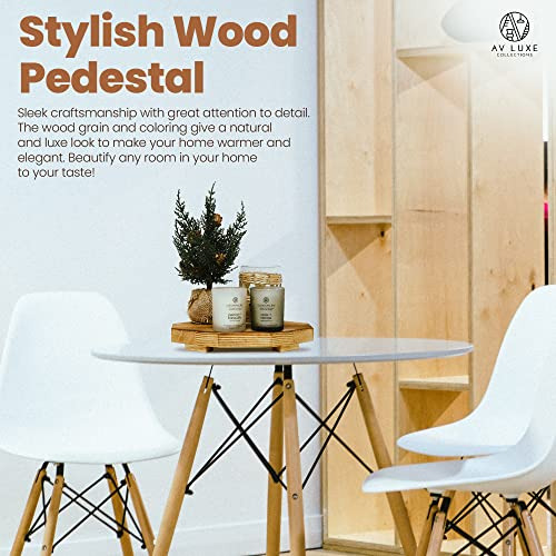 Soporte De Pedestal De Madera, Soporte De Madera Hecho ...