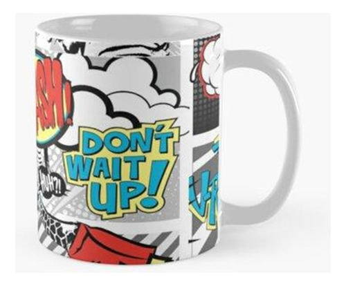 Taza Superhéroe Animal Pop Art Comic Calidad Premium