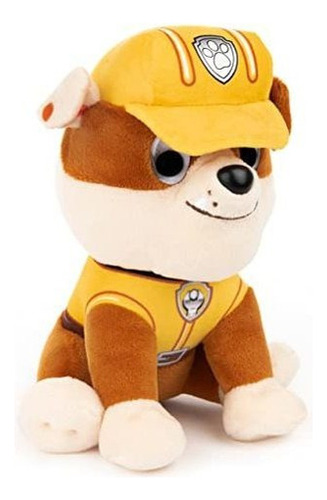 Paw Patrol Rubble Constructor Peluche Original 15cm Bebé