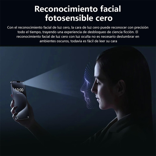 Teléfonos Inteligentes Android Baratos I15 Pro Max Blanco 6.8 En 2gb Ram 16gb Rom