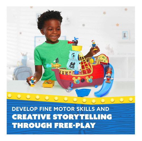 Disney Junior Mickey Mouse Funhouse Treasure Adventure Ship