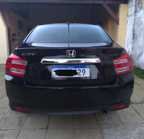 Honda City Lx 2012/2013 - Preto - Unico Dono - Muito Novo