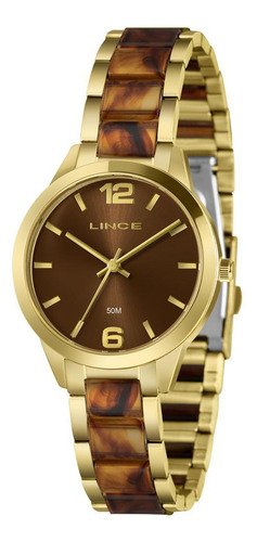 Relógio Lince Feminino Ref: Lrt4799l36 N2kn Fashion Bicolor