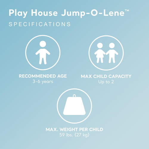 Castillo Inflable Jump-o-lene De Intex 68 X 68 X 44 Pulgadas