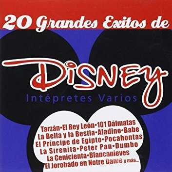 Disney  20 Grandes Exitos Musicales  Cd Nuevo Cerrado