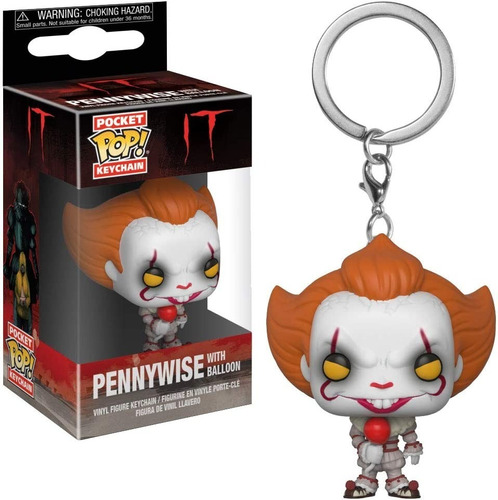 Funko Pop! Pennywise With Ballon Llavero Original Nuevo