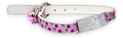 Combo Chapita Pasante + Collar Glamour Cat Rosa Pasacat