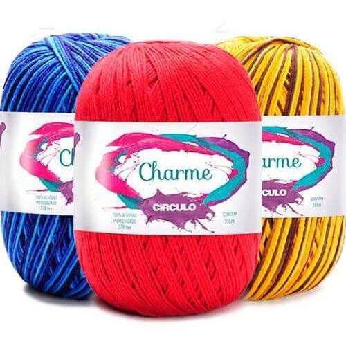 Kit 6 Linhas Charmes