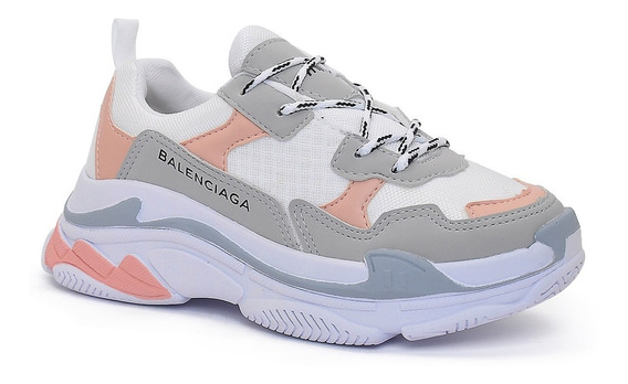 tenis balenciaga cinza