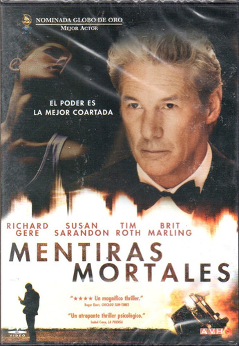 Mentiras Mortales (leer) - Dvd Nuevo Orig. Cerrado - Mcbmi