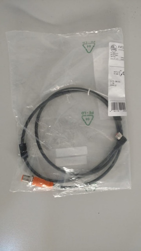 Ifm Evc227, Cable, Conector Para Sensor De 90° M12 / M8, 1m