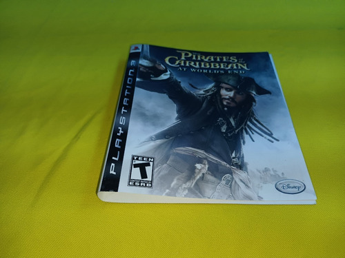 Portada Original Pirates Of The Caribbean At Worlds End Ps3 (Usado)