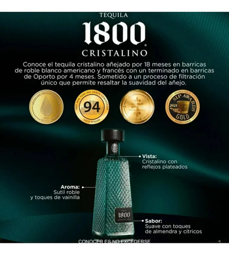 Pack De Don Julio 70 700ml Y 1800 Cristalino 700ml