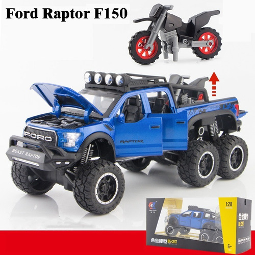 Coches De Metal En Miniatura Ford Raptor F150 Tuning Edition