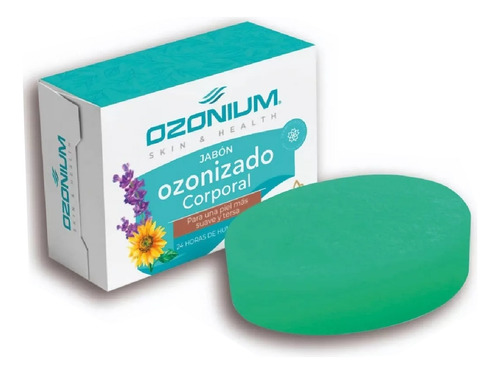 Jabón Corporal Ozonizado 100gr, Ozonium Ozon012