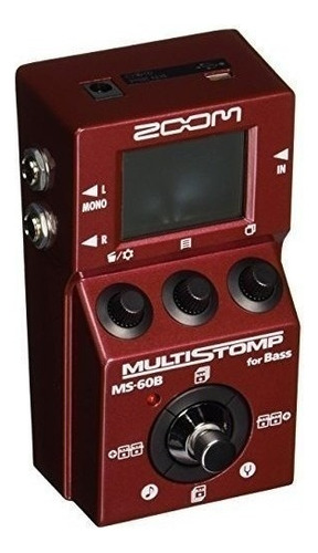 Zoom Ms-60b Pedal De Bajos Multi-stomp