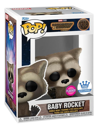 Vinilo Bobblehead Funko Pop! Baby Rocket Flocked #1208