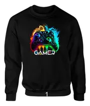 Comprar Sudadera Lisa Para Caballero Gamers Logo