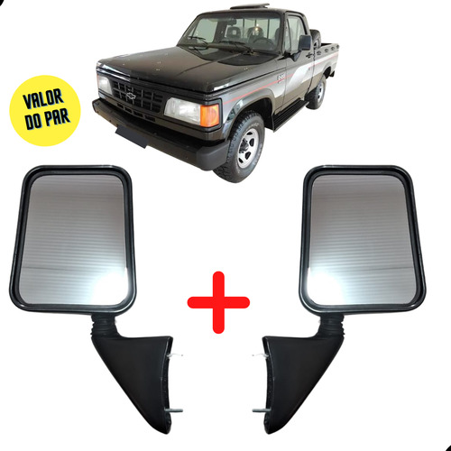 Par Espelho Retrovisor A20 C20 D20 1991 92 93 Á 1996 Bojudo