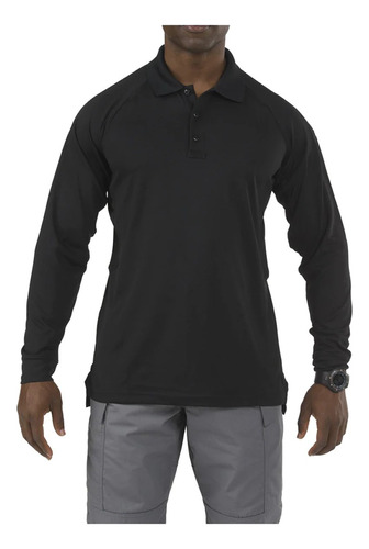 Playera Polo Performance Manga Larga 5.11 Tactical Original