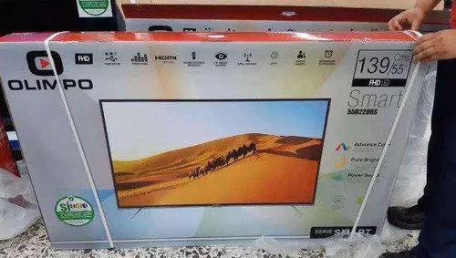 Televisor Smart LED UHD de 50 marca Olimpo en Descuento - Olímpica